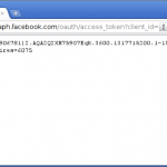 Získaný přístupový token