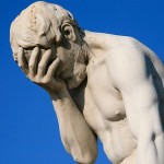 Facepalm Statue