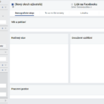 Ukázka bílé stránky při malém okruhu