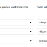 Ukázka nastavených událostí