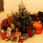 Vánoční stromeček s dárky