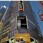 Nike reklamní sms na TImes square