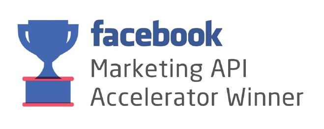 logo facebook Marketing API Accelerator Winner
